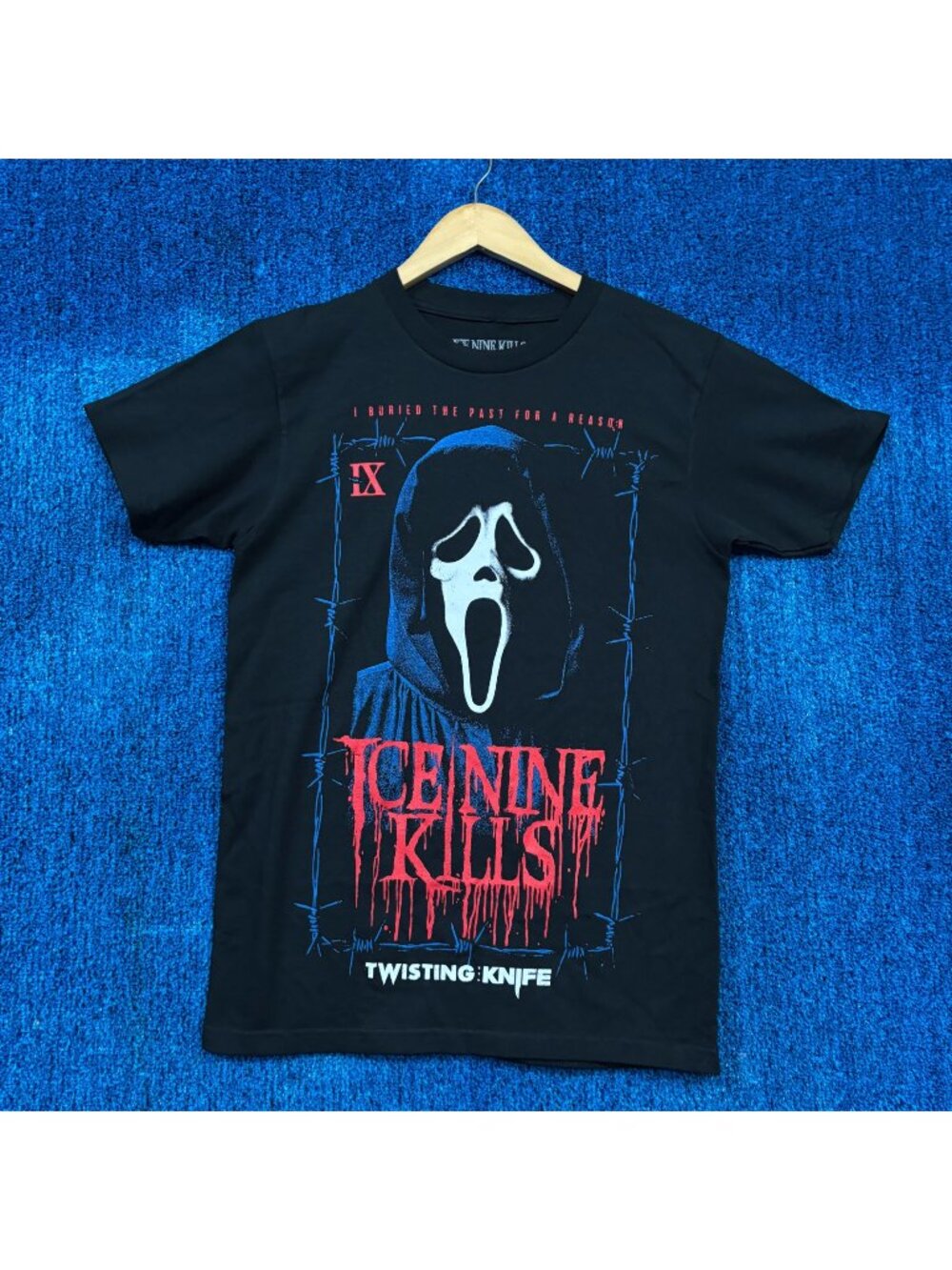 Scream x Ice Nine Kills Twisting The Knife Rock T-Shirt Size Small